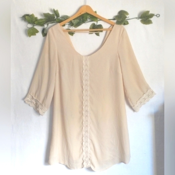 90's Y2K Vintage Retro Throwback Fairycore Cottagecore Grunge Roxberi Dress M - Picture 1 of 13